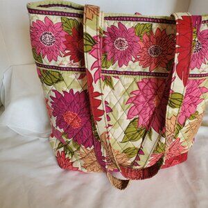 Vera Bradley Hello Dahlia bag 14in x 13in x 4in